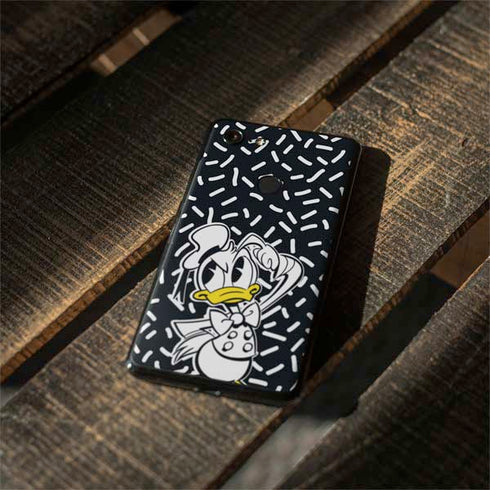 Disney Friends Donald Duck Thinking Google Pixel 3 XL Skin